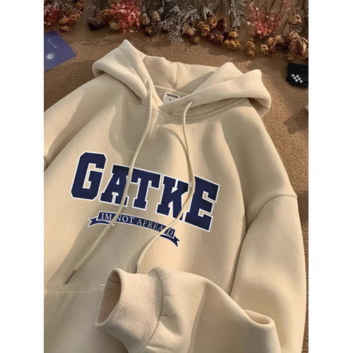 100%純棉連帽加厚加絨衛衣男女早秋冬新款寬松情侶裝衣服重磅外套 100%純棉連帽加厚加絨衛衣男女早秋冬新款寬松情侶裝衣服重磅外套