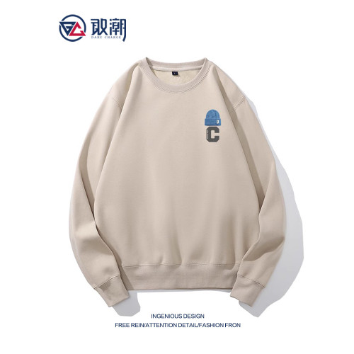 冬季新款男士衛衣潮牌美式男裝圓領上衣男秋冬加絨情侶裝黑色衣服 冬季新款男士衛衣潮牌美式男裝圓領上衣男秋冬加絨情侶裝黑色衣服