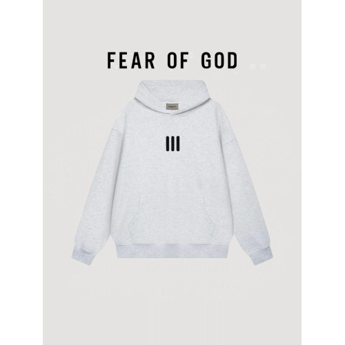 ESSENTIALS 聯名款三條杠加絨連帽衛衣FOG高街美式情侶寬松帽衫潮 ESSENTIALS 聯名款三條杠加絨連帽衛衣FOG高街美式情侶寬松帽衫潮