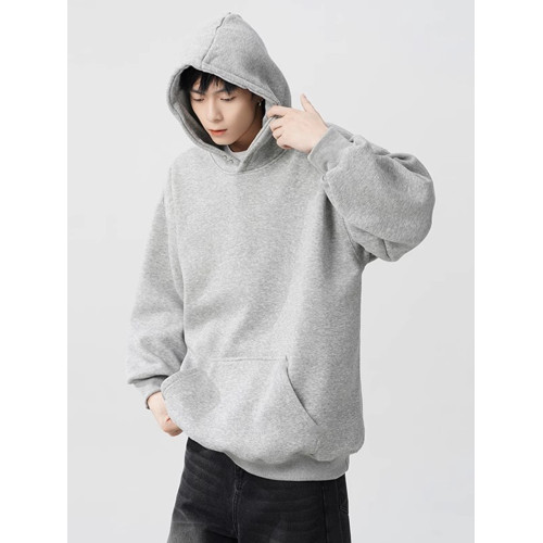 500G重磅紐釦連帽衛衣男女秋季潮牌oversize寬松加厚外套百搭帽衫 500G重磅紐釦連帽衛衣男女秋季潮牌oversize寬松加厚外套百搭帽衫