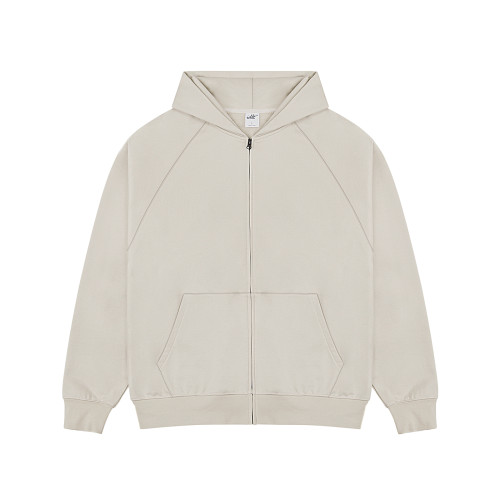 IDLT 高品質 廓形拉鍊衛衣帽衫 插肩袖 寬松原創街頭風格百搭 ins IDLT 高品質 廓形拉鍊衛衣帽衫 插肩袖 寬松原創街頭風格百搭 ins