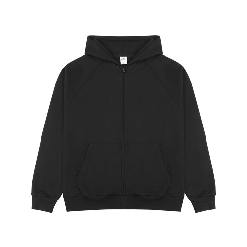 IDLT 高品質 廓形拉鍊衛衣帽衫 插肩袖 寬松原創街頭風格百搭 ins IDLT 高品質 廓形拉鍊衛衣帽衫 插肩袖 寬松原創街頭風格百搭 ins