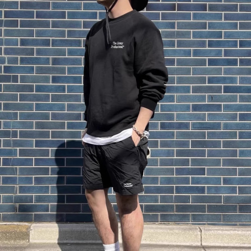 24AW The Ennoy Professional日系圓領套頭衛衣簡約百搭加絨衛衣 24AW The Ennoy Professional日系圓領套頭衛衣簡約百搭加絨衛衣