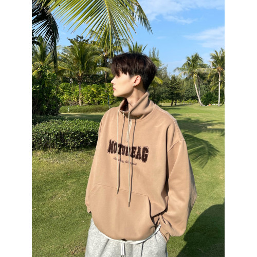 【明星同款】cuibuju半拉鍊高領字母衛衣寬松休閒韓版外套加絨 【明星同款】cuibuju半拉鍊高領字母衛衣寬松休閒韓版外套加絨