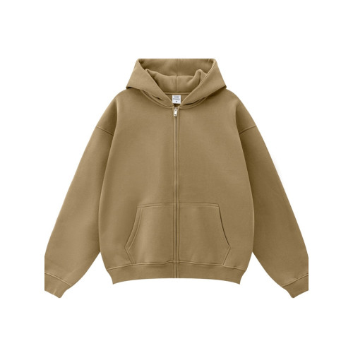 秋冬KANYE侃爺加絨拉鍊開衫美式衛衣男女炸街休閒寬松連帽外套ins 秋冬KANYE侃爺加絨拉鍊開衫美式衛衣男女炸街休閒寬松連帽外套ins