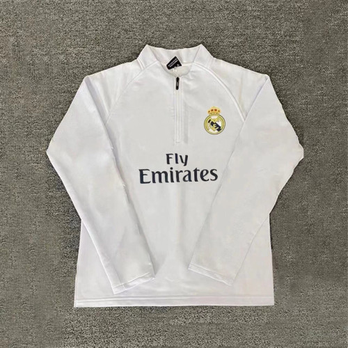 2024春秋2324皇家馬德裡訓練服男春秋速乾半拉鍊上衣莫德裡奇同款