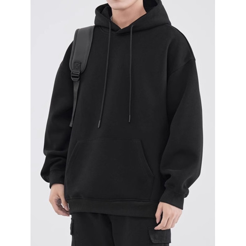 美式潮牌日系純棉重磅連帽衫寬松休閒加絨加厚純色衛衣男秋冬外套 美式潮牌日系純棉重磅連帽衫寬松休閒加絨加厚純色衛衣男秋冬外套