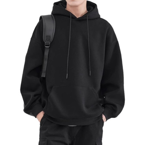 美式潮牌日系純棉重磅連帽衫寬松休閒加絨加厚純色衛衣男秋冬外套 美式潮牌日系純棉重磅連帽衫寬松休閒加絨加厚純色衛衣男秋冬外套