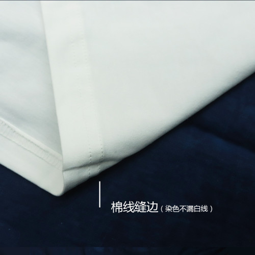 水家坊染色專用白T恤竹纖維植物蠟染紥染藍染純棉塗鴉手工diy白胚