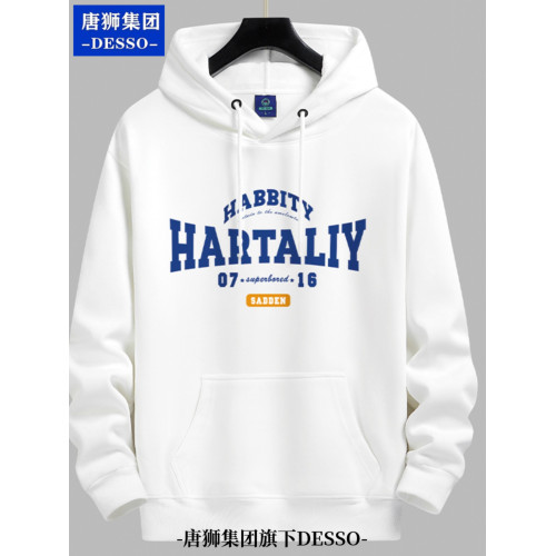 唐獅集團DESSO春秋冬加絨衛衣男連帽重磅棉青年潮牌寬松大碼外套 唐獅集團DESSO春秋冬加絨衛衣男連帽重磅棉青年潮牌寬松大碼外套