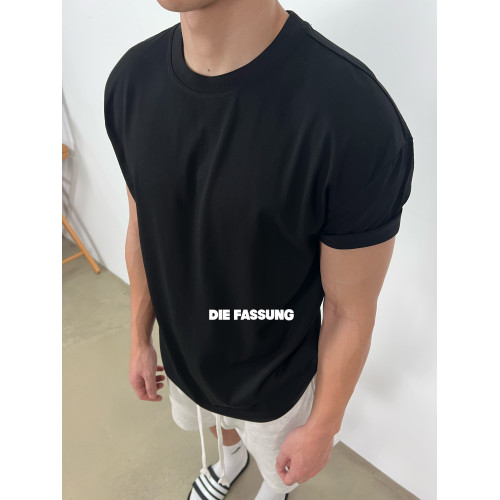 DieFassung純色休閒短袖圓領修身顯壯打底T恤運動健身小領口上衣 DieFassung純色休閒短袖圓領修身顯壯打底T恤運動健身小領口上衣