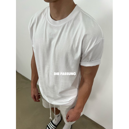 DieFassung純色休閒短袖圓領修身顯壯打底T恤運動健身小領口上衣 DieFassung純色休閒短袖圓領修身顯壯打底T恤運動健身小領口上衣