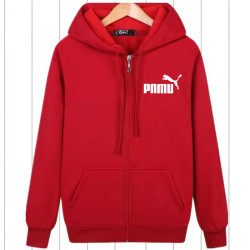 秋冬裝大碼加絨男衛衣純棉連帽拉鍊開衫運動上衣保暖外套寬松帽衫