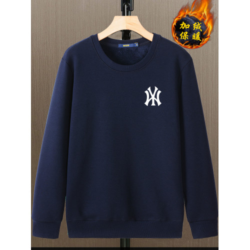 秋冬季加絨加厚衛衣男士內穿保暖長袖霧霾藍帶絨大碼圓領冬款絨衣 秋冬季加絨加厚衛衣男士內穿保暖長袖霧霾藍帶絨大碼圓領冬款絨衣