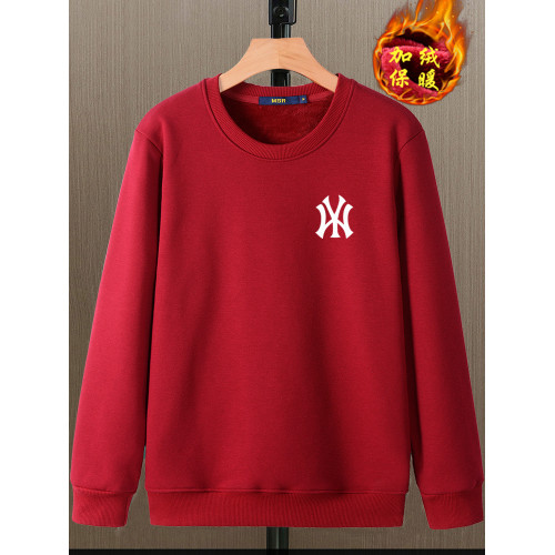 秋冬季加絨加厚衛衣男士內穿保暖長袖霧霾藍帶絨大碼圓領冬款絨衣 秋冬季加絨加厚衛衣男士內穿保暖長袖霧霾藍帶絨大碼圓領冬款絨衣