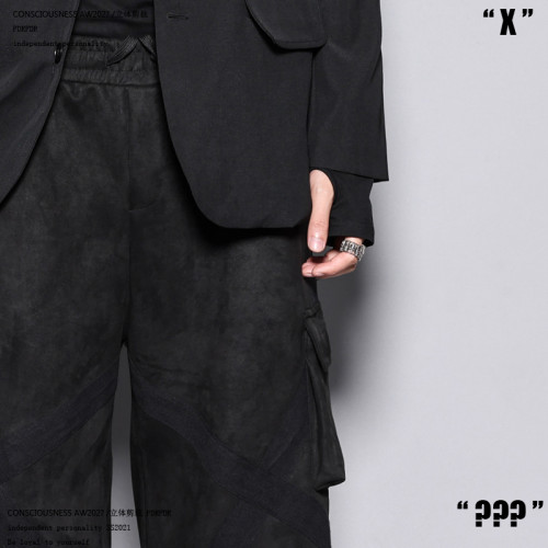 RFDRFD 精梳棉長袖T恤黑色打底衫修身暗黑系半高領內搭男衛衣Tee RFDRFD 精梳棉長袖T恤黑色打底衫修身暗黑系半高領內搭男衛衣Tee