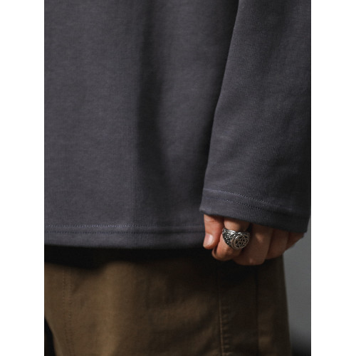 重磅長袖t恤男春秋季新款日系百搭印花圓領打底衫情侶純色體恤衫 重磅長袖t恤男春秋季新款日系百搭印花圓領打底衫情侶純色體恤衫