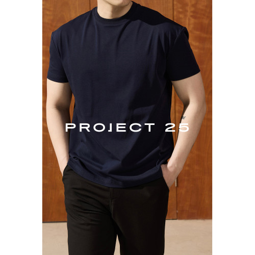 PROJECT 25 冰感Sorona科技250G防曬抗菌合身t恤夏季通勤基礎短袖