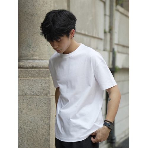 GOODLIVEABLE 4色美式索羅娜涼感小領口短袖T恤小袖口通勤打底衫