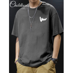 純棉短袖t恤男款夏季ins美式高街潮流情侶百搭半袖體恤休閒上衣服