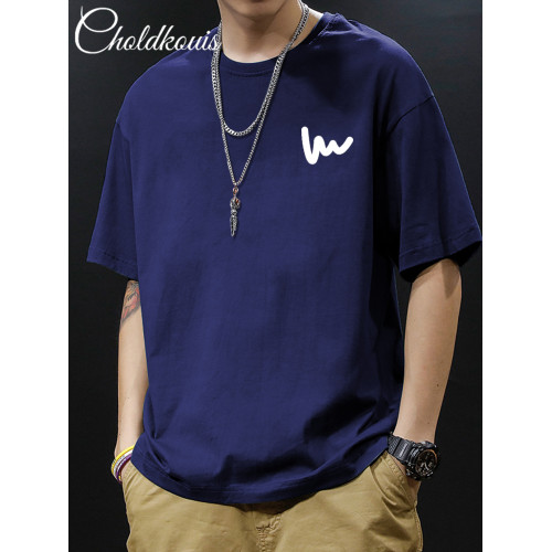 純棉短袖t恤男款夏季ins美式高街潮流情侶百搭半袖體恤休閒上衣服