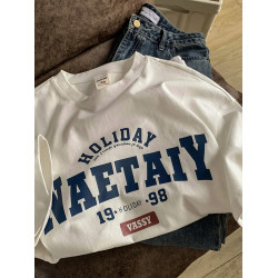 100%重磅純棉美式短袖男款夏季復古衣服潮牌上衣寬松潮流潮男t恤