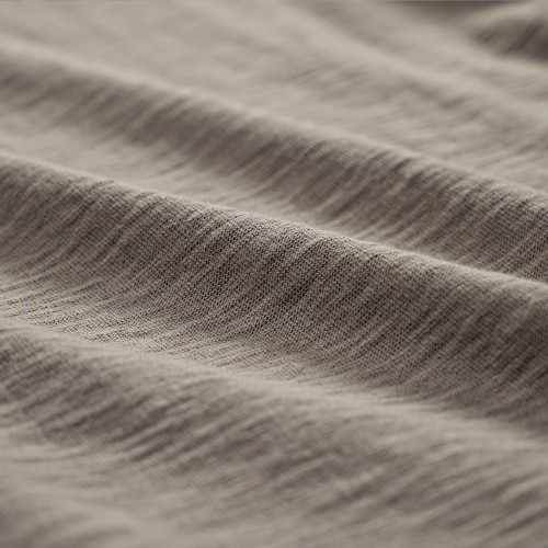 300g 日系復古美式倒三角圓領三本針重磅厚實竹節棉純棉短袖T恤男