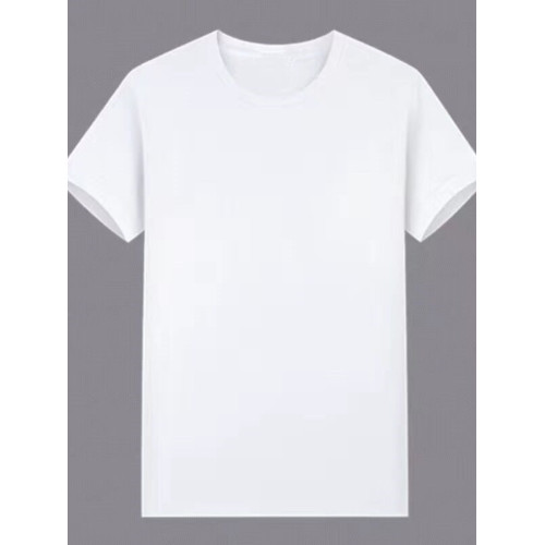 300斤短袖t恤男加肥加大碼寬松胖子純棉體恤休閒上衣純色圓領半袖