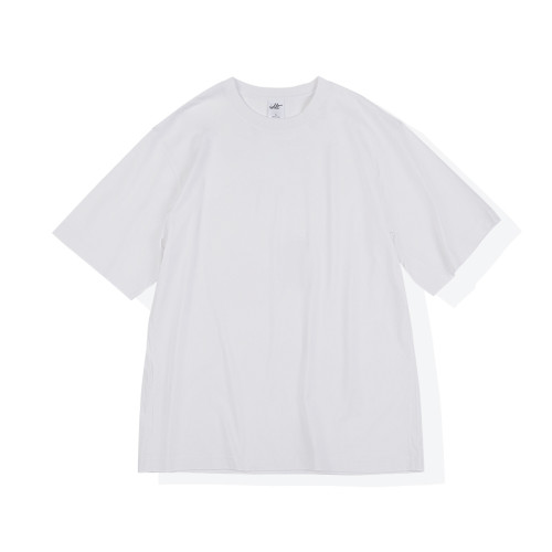 IDLT【寬松版】短袖T恤 廓形 精梳長絨白黑純棉 百搭基本款 潮ins