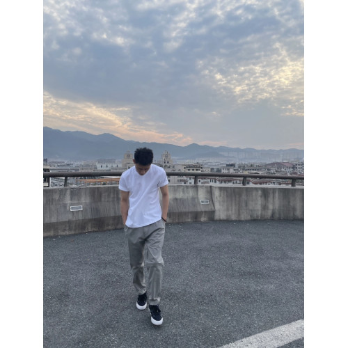 GTAL純棉短袖300g重磅美式小領口夏季純色打底百搭男士情侶T恤