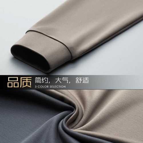 秋冬季男士中半高領長袖T恤加厚打底衫衛衣2025男裝秋衣秋裝上衣 秋冬季男士中半高領長袖T恤加厚打底衫衛衣2025男裝秋衣秋裝上衣