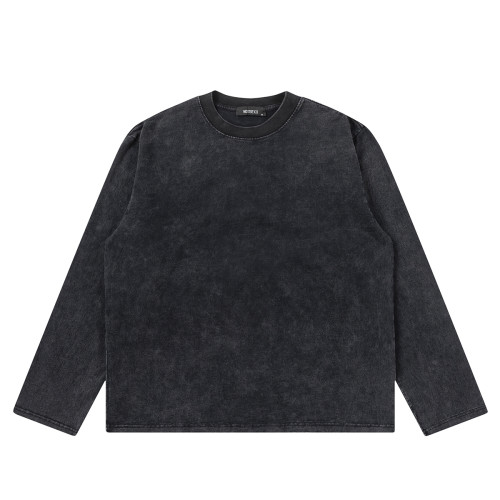 NOTSEXX「光版短袖」水洗做舊直噴260g短袖t恤男boxy短寬美式