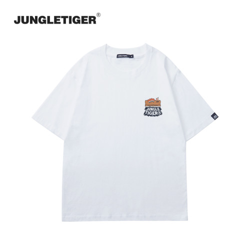 叢林老虎原創簡約重磅t恤男夏季國潮設計感小衆潮流純棉短袖半袖 叢林老虎原創簡約重磅t恤男夏季國潮設計感小衆潮流純棉短袖半袖