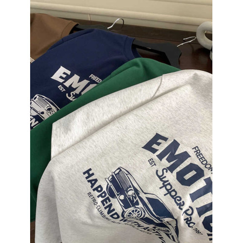 100%純棉短袖t恤男夏季ins高街潮牌重磅半袖2025新款潮流復古衣服