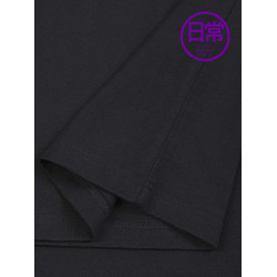 IDLT 圓領短袖T恤 精梳長絨黑白Tee純棉合身打底百搭基本款 潮ins