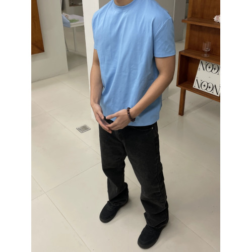 GTAL美式純色T恤納維亞科技面料健身運動透氣速乾彈力圓領短袖