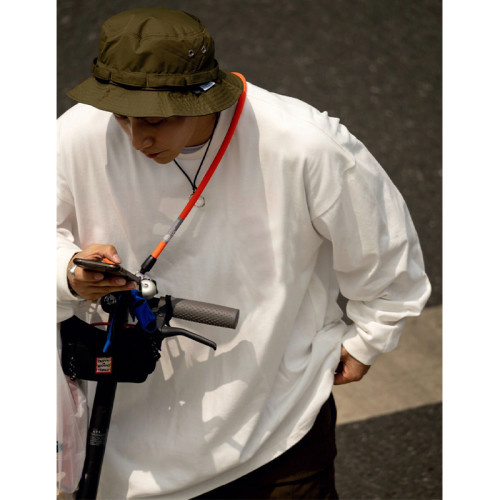 簡約休閒百搭純棉長袖t恤男oversize純色寬松小領口打底衫上衣女