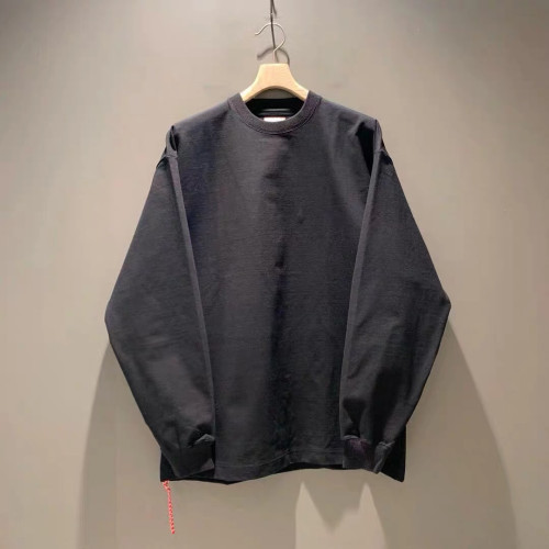 ARMOR MADNESS BEAMS JAPAN 寬松復古重磅日産紅繩純色長袖T恤