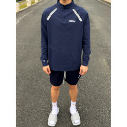 ANDTIME城市運動戶外健身髮熱春季立領跑步馬拉松籃球速乾長袖t恤