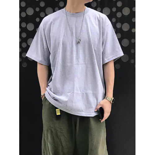 厚實小領口T恤黑色嘻哈寬松大版短袖不透素色半袖美式純棉oversiz 厚實小領口T恤黑色嘻哈寬松大版短袖不透素色半袖美式純棉oversiz