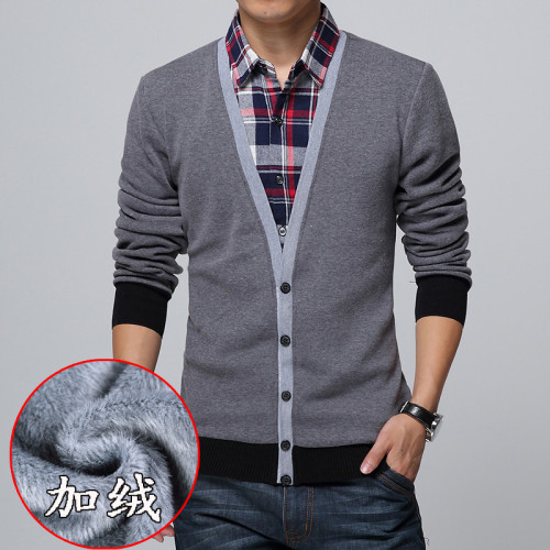 男裝假兩件套長袖T恤寬松胖人拼接襯衫領肥佬上班200斤穿秋上衣服 男裝假兩件套長袖T恤寬松胖人拼接襯衫領肥佬上班200斤穿秋上衣服