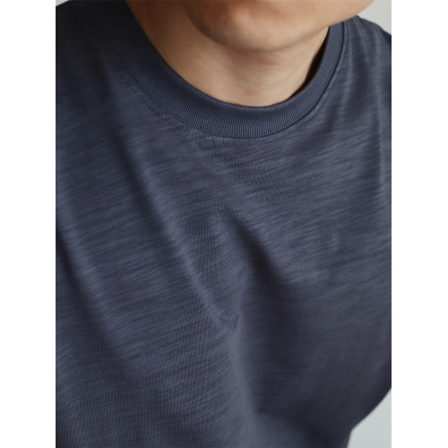 YUXIAN日系竹節棉抗菌透氣純棉寬松短袖圓領T恤精梳棉休閒春夏季 YUXIAN日系竹節棉抗菌透氣純棉寬松短袖圓領T恤精梳棉休閒春夏季