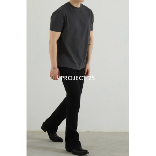 PROJECT 25 270g索羅娜涼感合身通勤基礎圓領t恤抗皺透氣純色短袖 PROJECT 25 270g索羅娜涼感合身通勤基礎圓領t恤抗皺透氣純色短袖