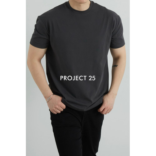 PROJECT 25 270g索羅娜涼感合身通勤基礎圓領t恤抗皺透氣純色短袖 PROJECT 25 270g索羅娜涼感合身通勤基礎圓領t恤抗皺透氣純色短袖
