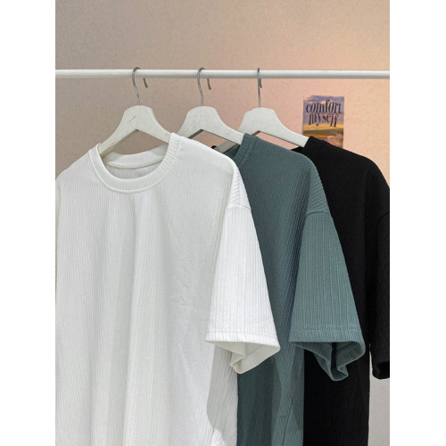 冰絲涼感T恤男士短袖夏季潮流寬松純色打底衫ins韓版情侶半袖體恤 冰絲涼感T恤男士短袖夏季潮流寬松純色打底衫ins韓版情侶半袖體恤