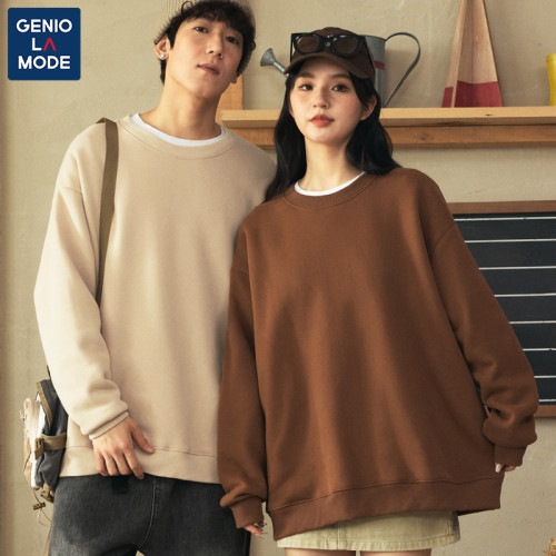 Genio Lamode衛衣男款重磅大碼圓領秋冬2025新款男生潮牌長袖外套 Genio Lamode衛衣男款重磅大碼圓領秋冬2025新款男生潮牌長袖外套