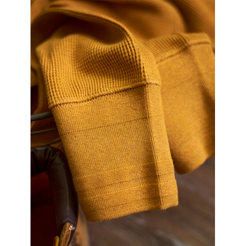 美式復古亨利領320G重磅長袖t恤男純棉 秋季哢嘰華夫格純色打底衫 美式復古亨利領320G重磅長袖t恤男純棉 秋季哢嘰華夫格純色打底衫