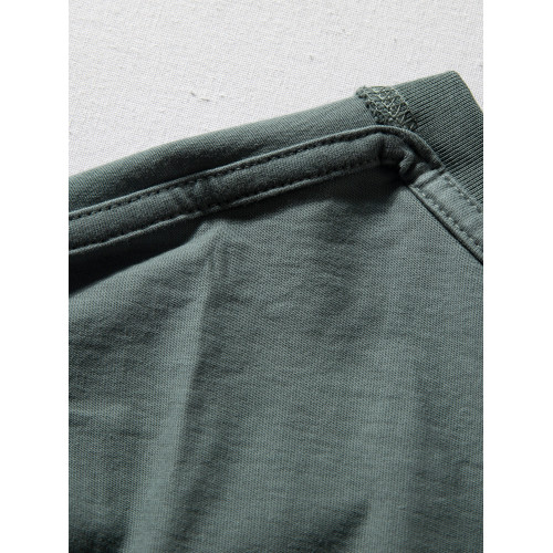 長袖T恤男春秋新款純色簡約水洗純棉舒適打底衫寬松休閒圓領上衣 長袖T恤男春秋新款純色簡約水洗純棉舒適打底衫寬松休閒圓領上衣