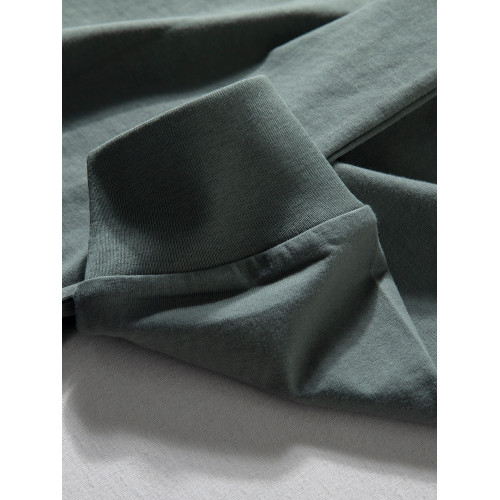 長袖T恤男春秋新款純色簡約水洗純棉舒適打底衫寬松休閒圓領上衣 長袖T恤男春秋新款純色簡約水洗純棉舒適打底衫寬松休閒圓領上衣