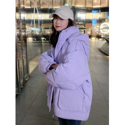 oversize麵包服短款羽絨棉衣棉服女2025年新款潮秋冬季外套厚棉襖